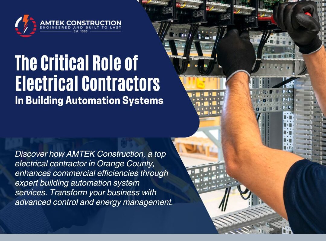 Elevating Building Efficiency The Critical Role of Electrical Contractors