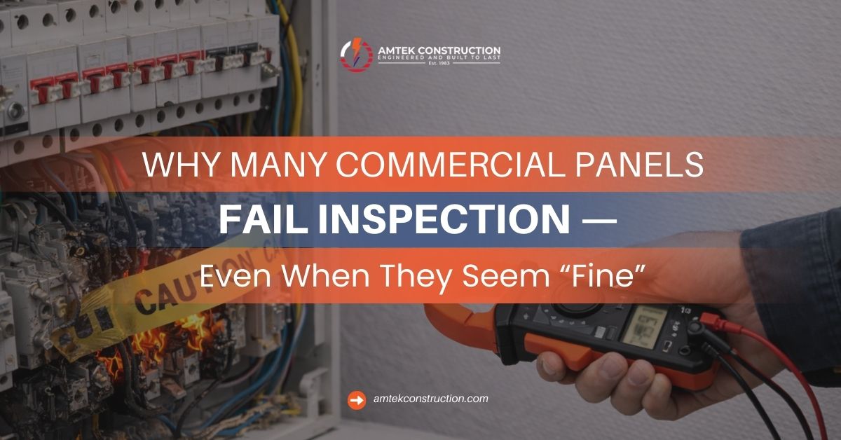 Why Many Commercial Panels Fail Inspection